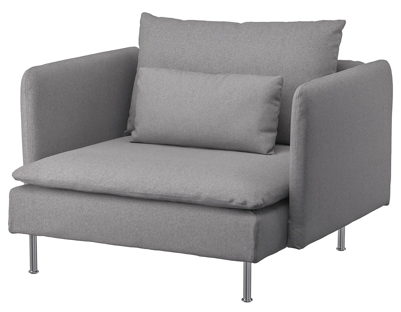 Fotoliu Ikea Soderhamn/Tonerud (Gri)