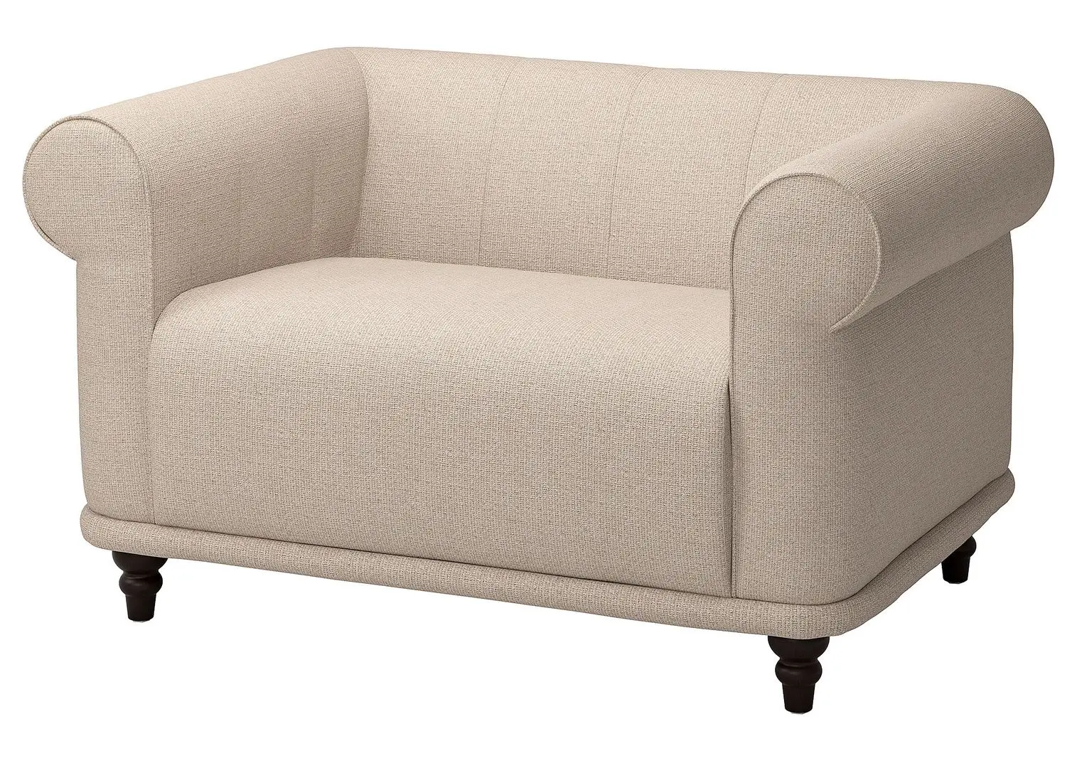 Fotoliu Ikea Viskafors/Lejde 1.5 locuri (Bej deschis/Maro)