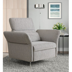 Кресло Ikea Fammarp/Viarp (Бежево-коричневый/Металл)