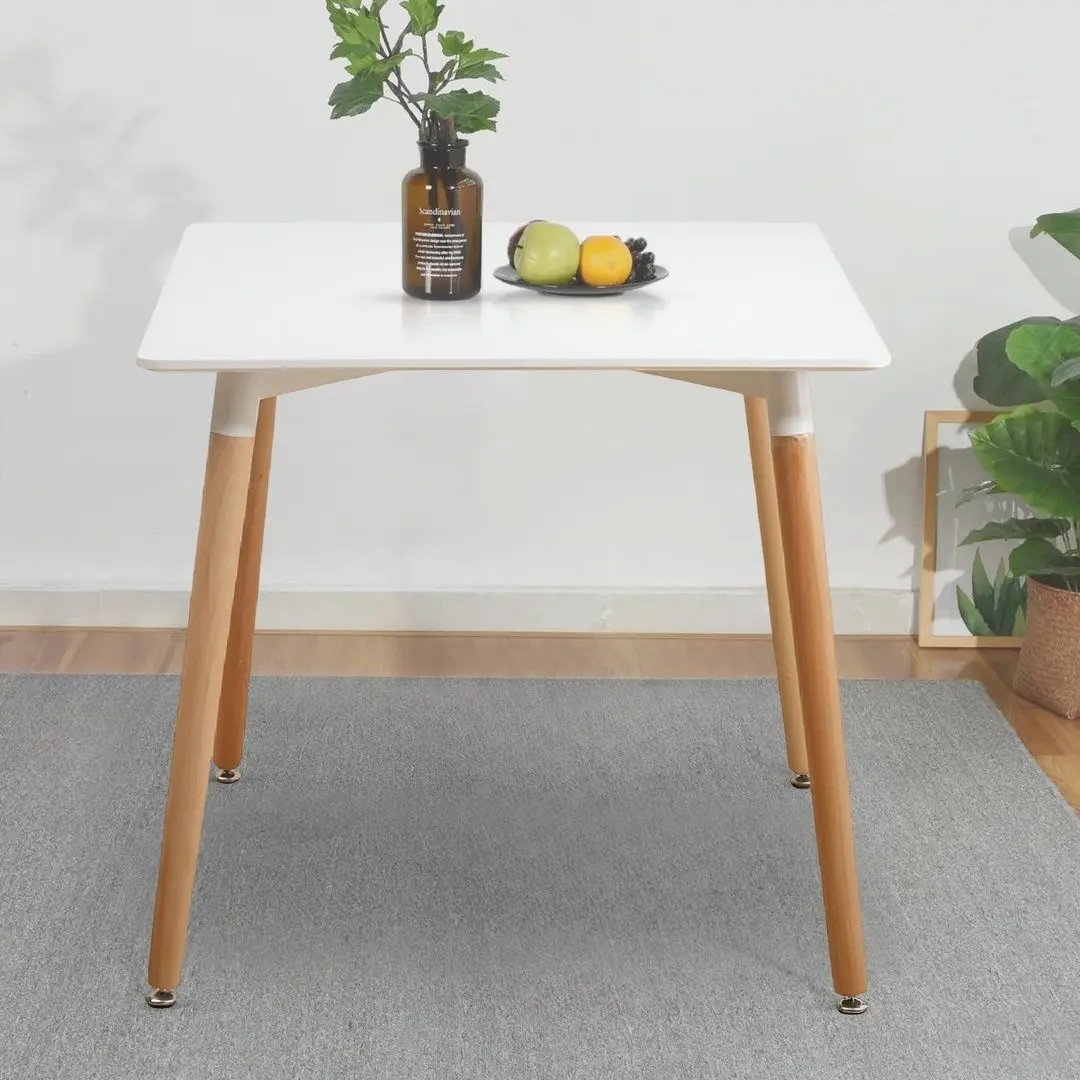 Masa Tempo Kondela Didier 4 New 70x70 (White/Beech)