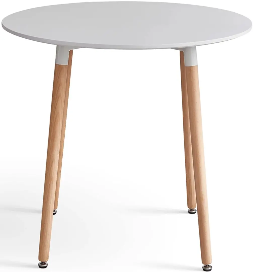 Masa Tempo Kondela Elcan New Tip 2 80x80 (White/Beech)