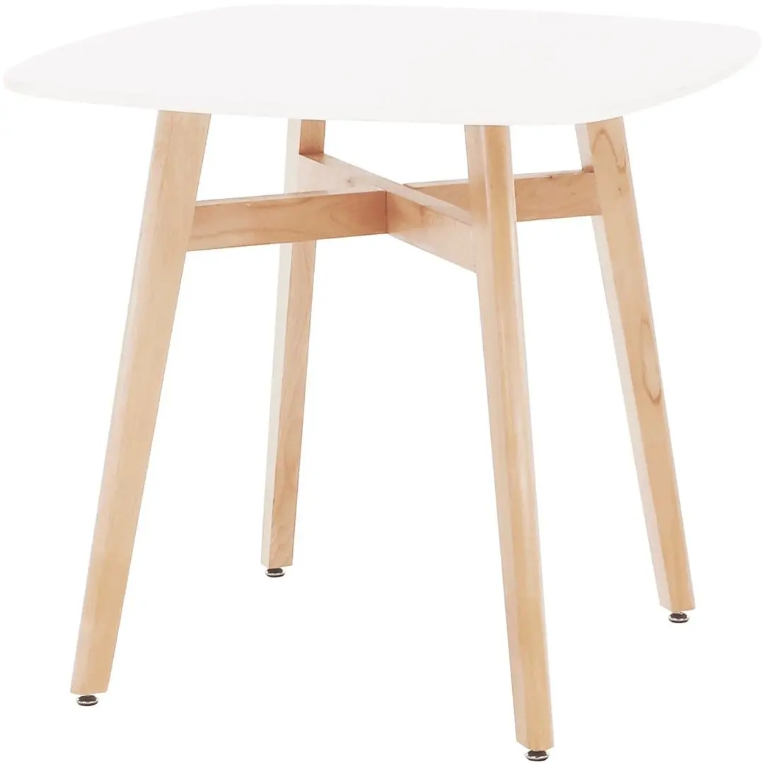 Masa Tempo Kondela Dejan 3 New 80x80 (White/Natural)