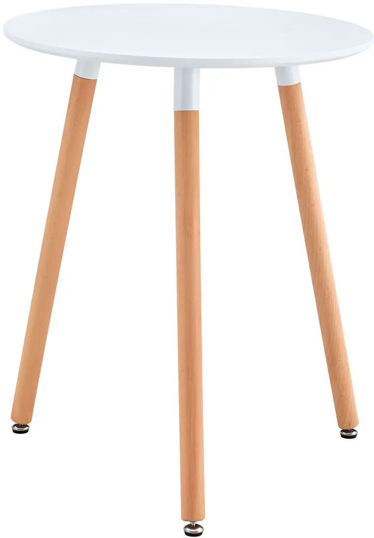 Masa Tempo Kondela Elcan New Tip 1 60x60 (White/Beech)