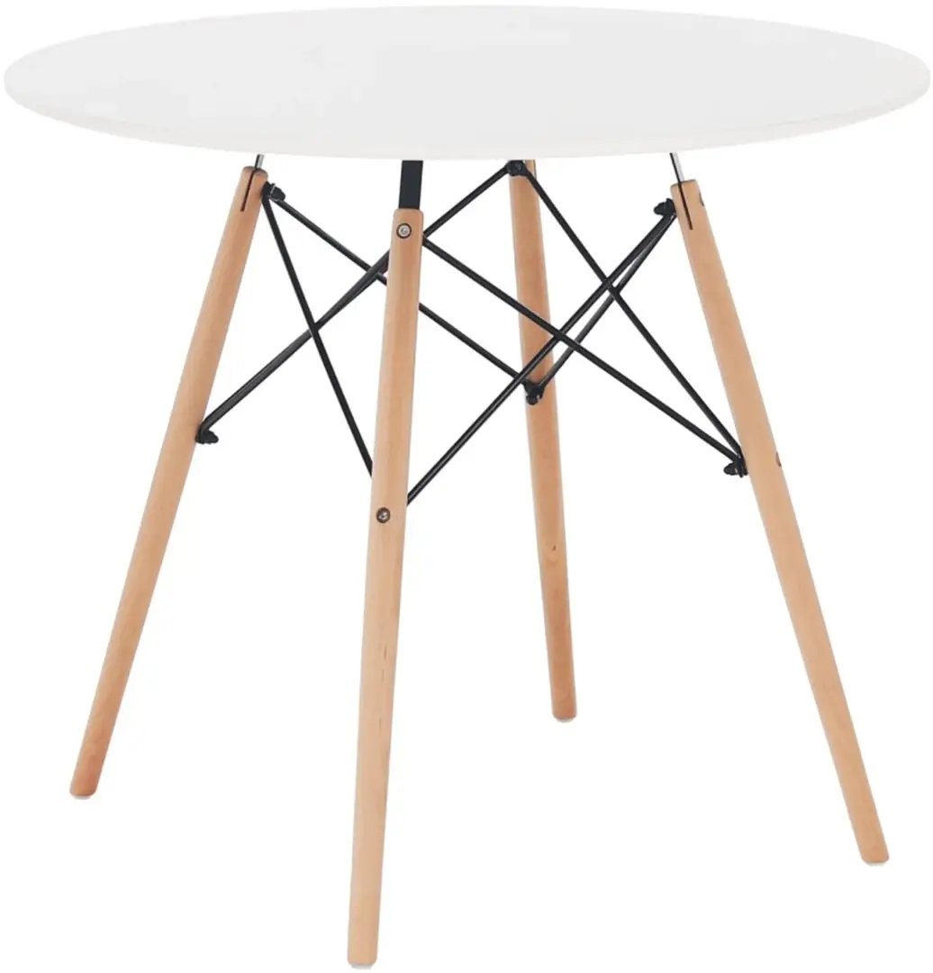 Masa Tempo Kondela Gamin 2 New 80x80 (White/Beech)