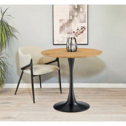 Masa Tempo Kondela Reventon New 110x110 (Grandson Oak/Black)