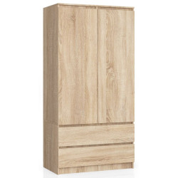 Шкаф Akord S90 2D2SZ (Sonoma Oak) Thumb