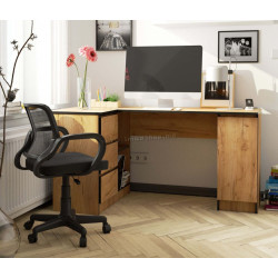Письменный стол Akord B20 Left (Craft Oak)