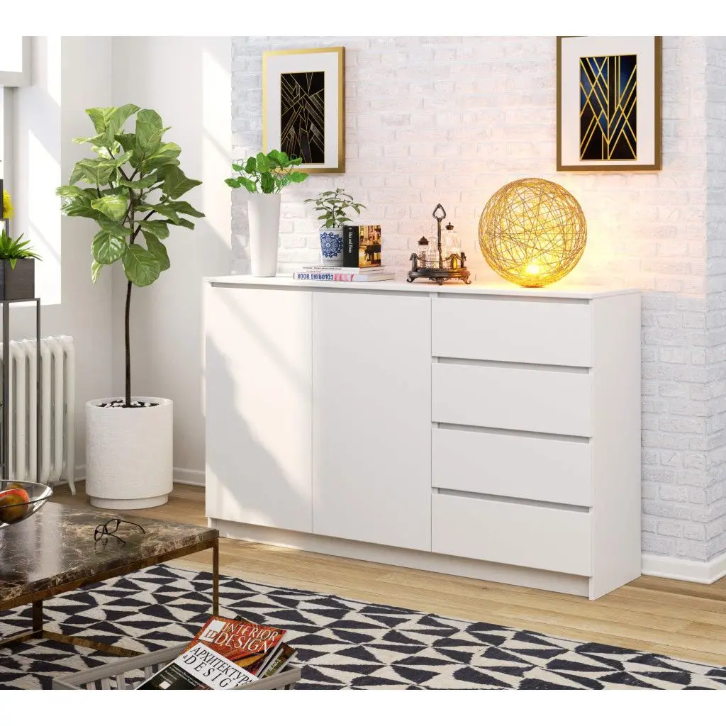 Tumba Akord K013 2D4SZ (White)