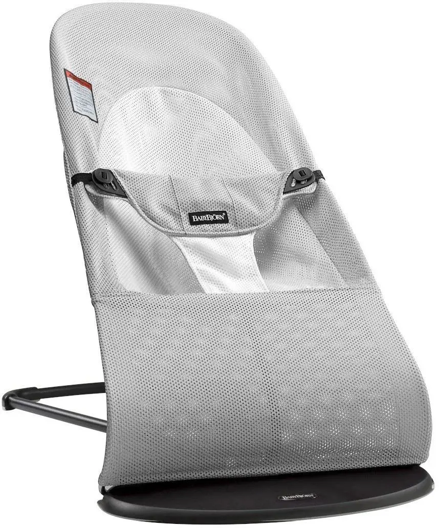 Balansoar BabyBjorn Balance Soft (Silver/Black)