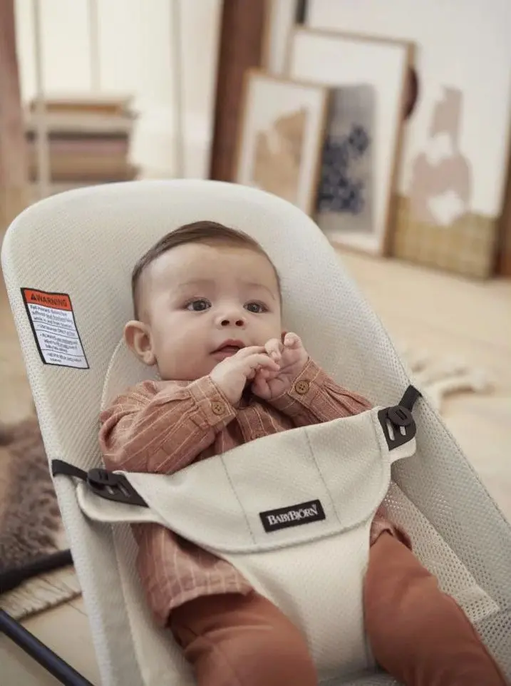 Balansoar BabyBjorn Balance Soft (Silver/Black)