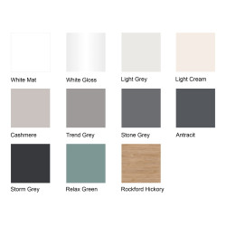 Модульная кухня Bayro Spring 12 2.6м (Rockford Hickory/Anthracite Gloss) Thumb