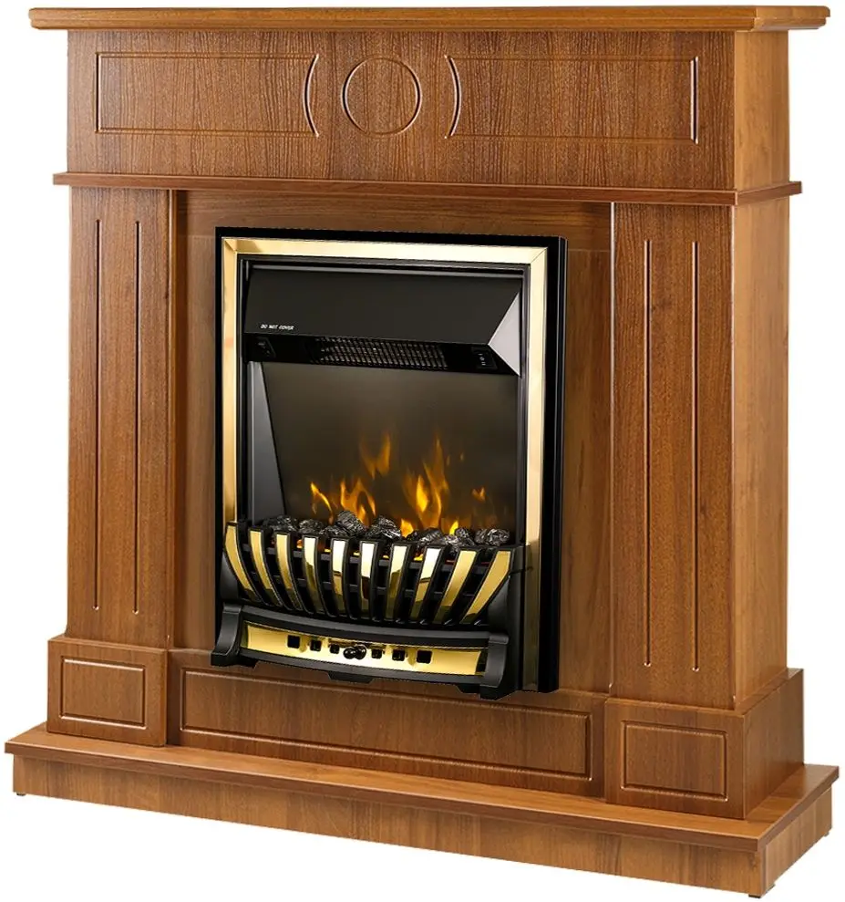 Semineu Art Flame Ambasador cu focar Meridian (Brown)