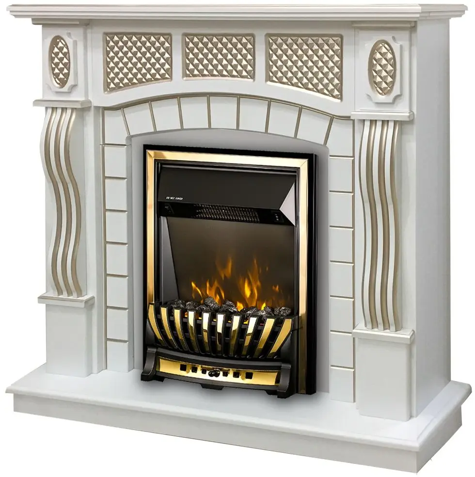 Semineu Amsterdam cu focar Meridian (Ivory)