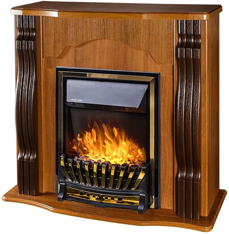 Каминокомплект Clasic с очагом Meridian (Nut)