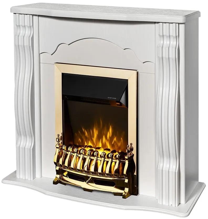 Semineu Clasic cu focar Galileo Gold (White)