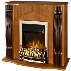 Semineu Clasic cu focar Galileo Gold (Nut)