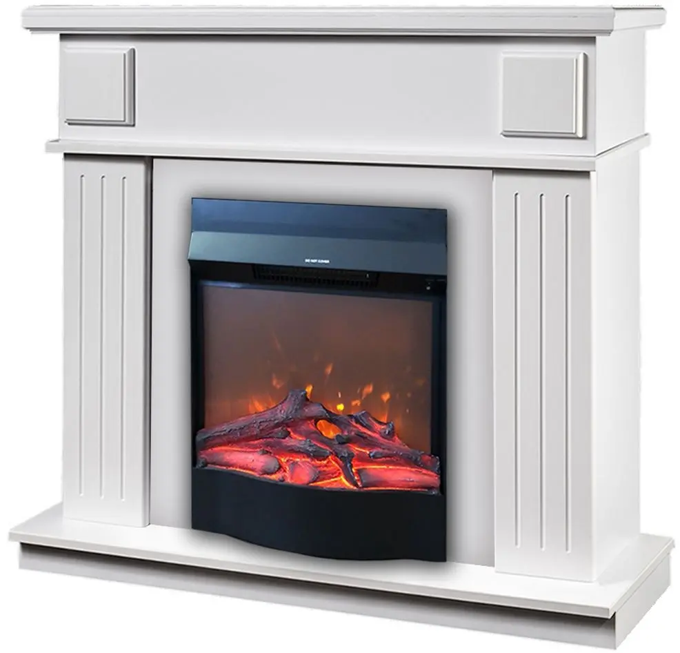 Каминокомплект Marina с очагом Corsica (White)