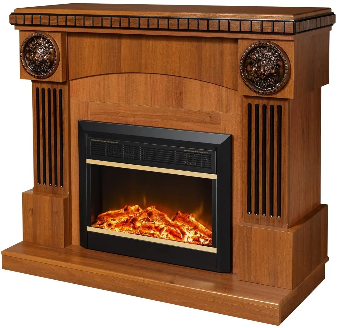 Каминокомплект Prometeu с очагом Mars (Brown)