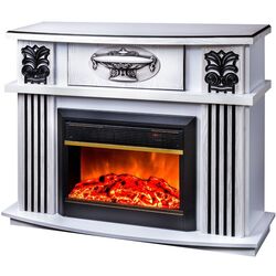 Каминокомплект Rim mini с очагом Mars (White)