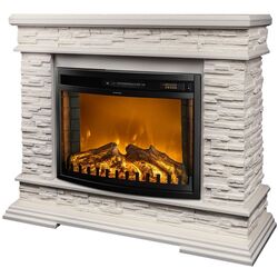 Semineu Stone cu focar Zakynthos (White)