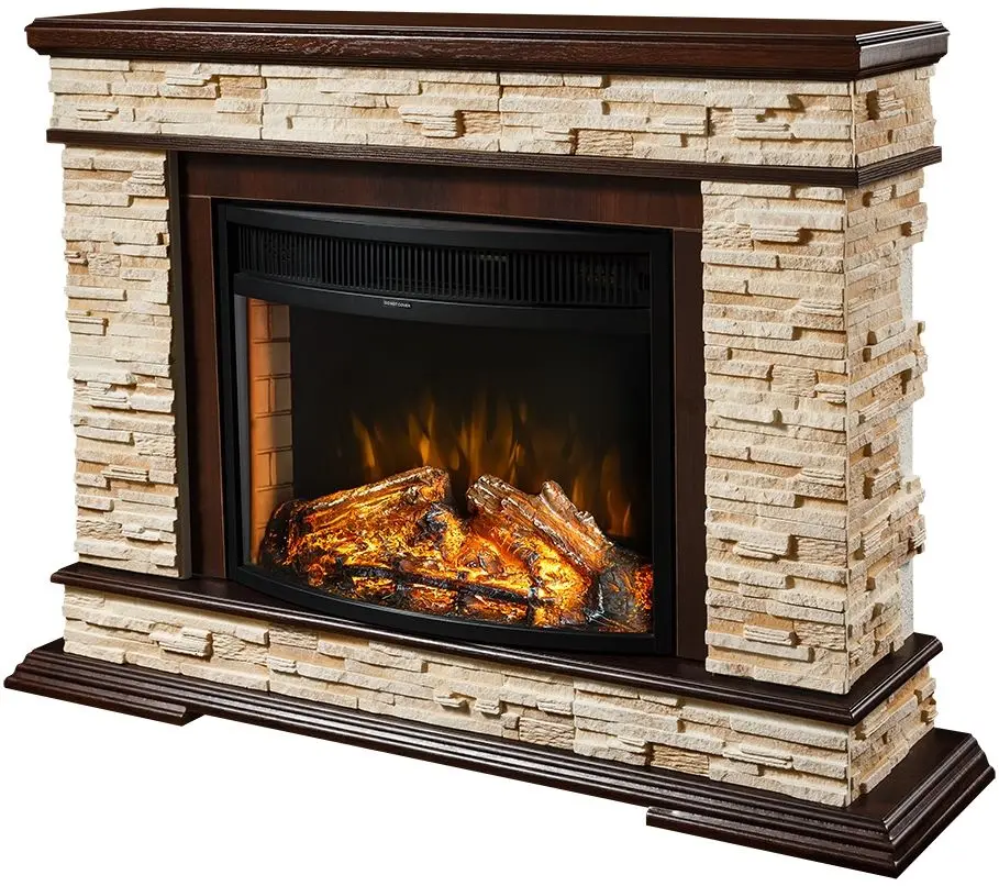 Каминокомплект Stone с очагом Ararat (Wenge)