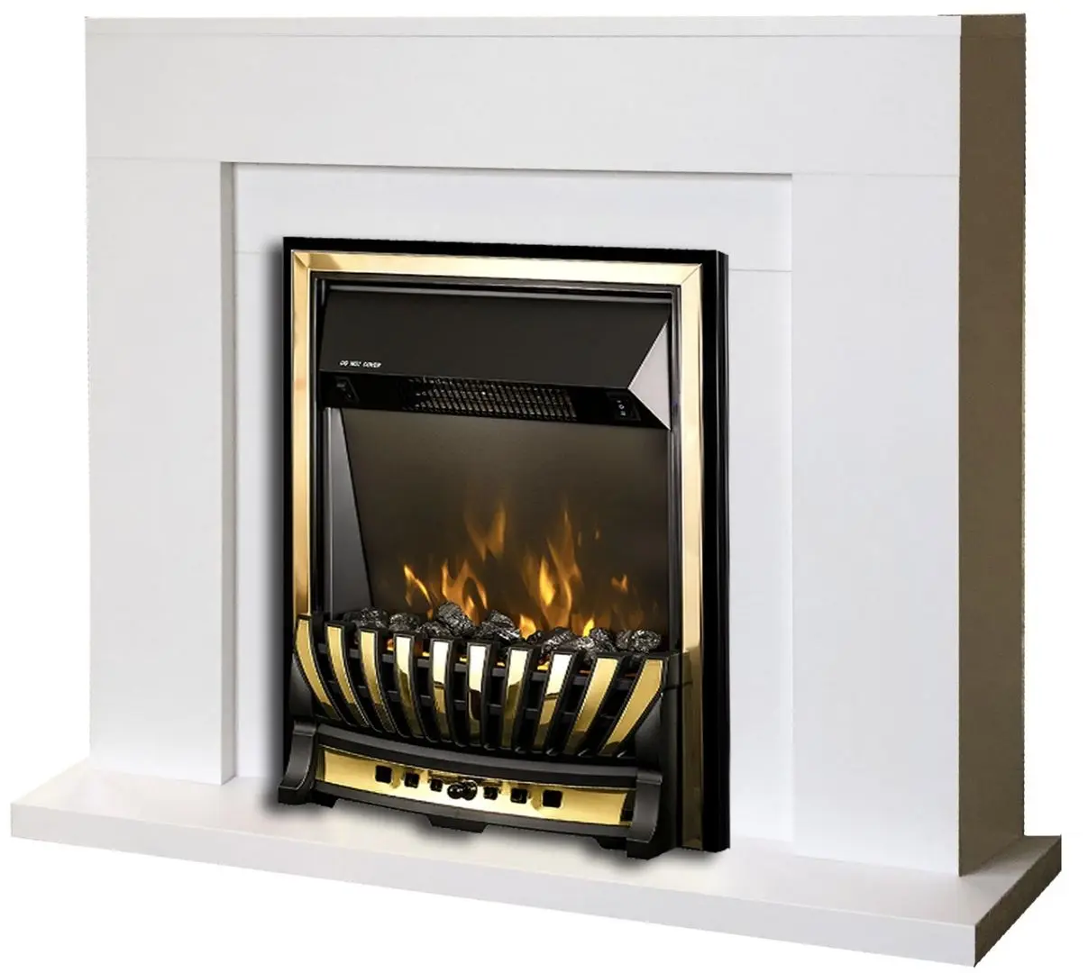 Каминокомплект Agnessa с очагом Meridian (White)