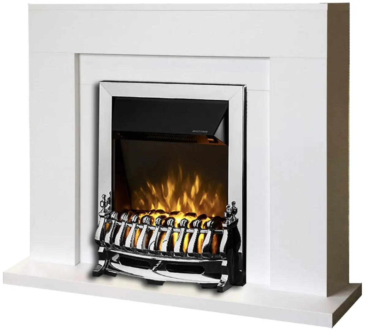 Каминокомплект Agnessa с очагом Galileo Silver (White)