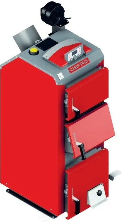 Cazan pe combustibil solid Defro Optima Komfort Plus 25 kW