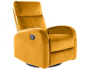 Fotoliu-recliner Signal Olimp Velvet Bluvel 68 (Curry)