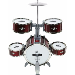 Tobe pentru copii Desktop Drums Drum Set (Red) Thumb