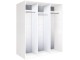 Dulap-cupe Modern Braun Top 3 179x210x60 1 oglinda/2 PAL (White)