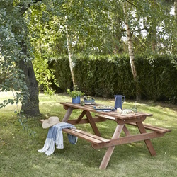 Set mobilier de gradina GoodHome Blooma Agad 100576296 (Brown) Thumb