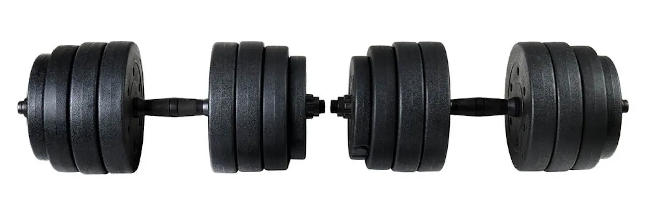 Gantere reglabile Funfit Gym&Fitness 4257 2x20kg (Black)