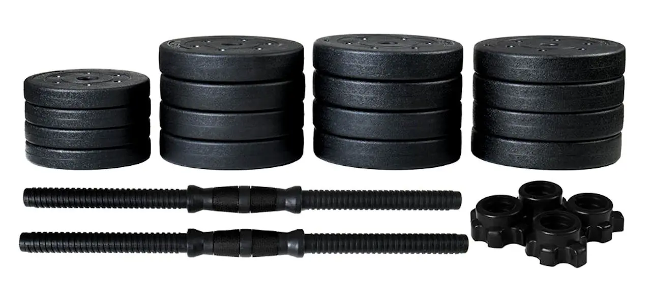 Gantere reglabile Funfit Gym&Fitness 4257 2x20kg (Black)