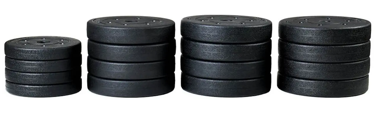 Gantere reglabile Funfit Gym&Fitness 4257 2x20kg (Black)