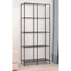 Etajera H&S 78x30x170cm (Black)