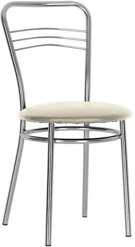 Scaun Nowy Styl Argento (Chrome/Beige)