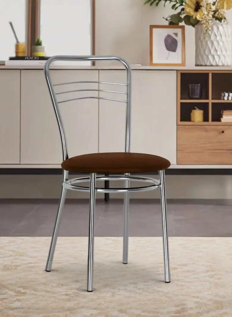Scaun Nowy Styl Argento (Chrome/Brown)