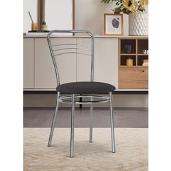 Scaun Nowy Styl Argento (Chrome/Black)