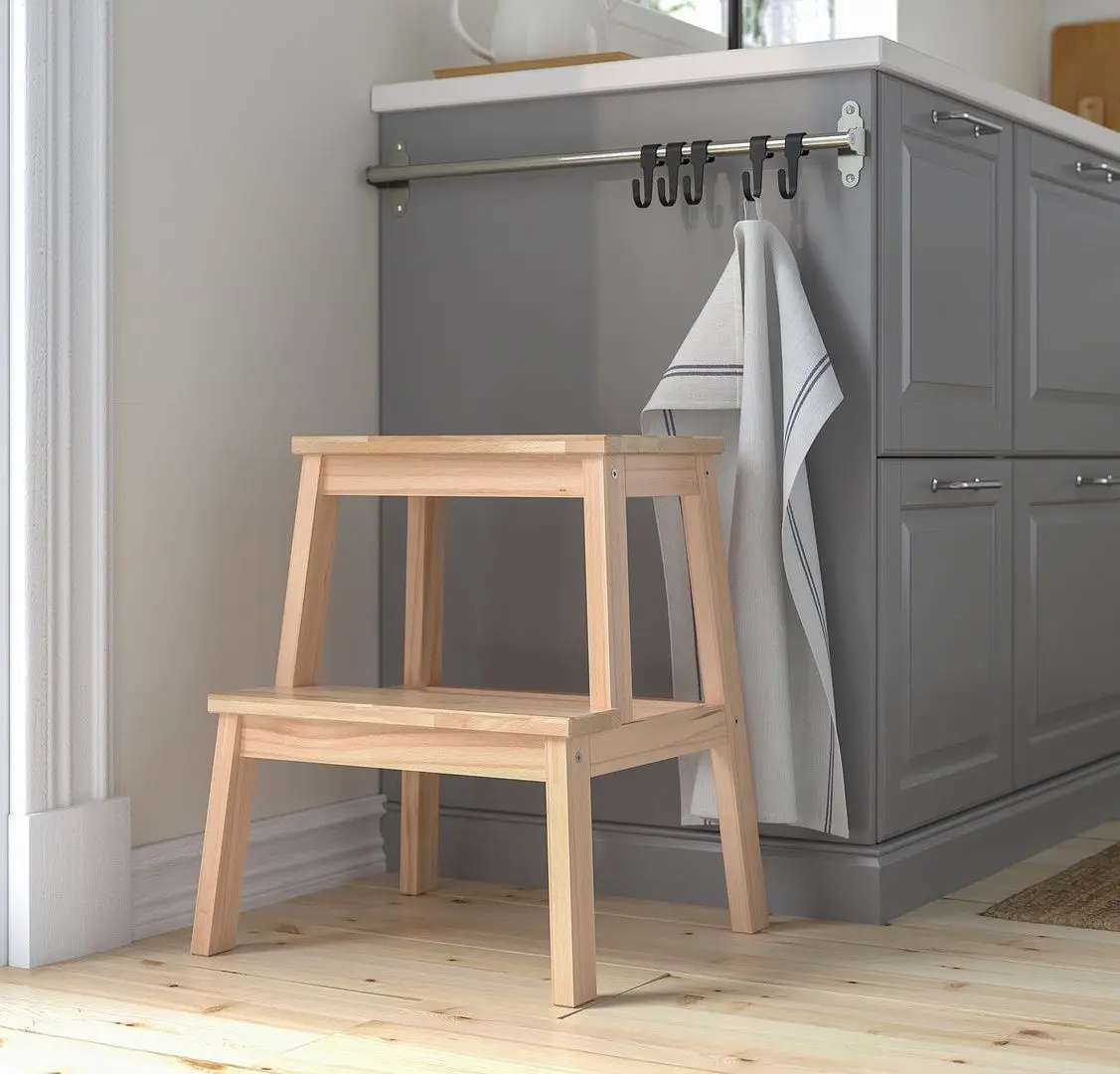 Scaun-scara Ikea Bekvam (Fag)