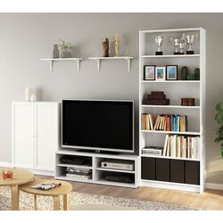 Гостиная Ikea Billy/Besta 280x40x202 (Белый)