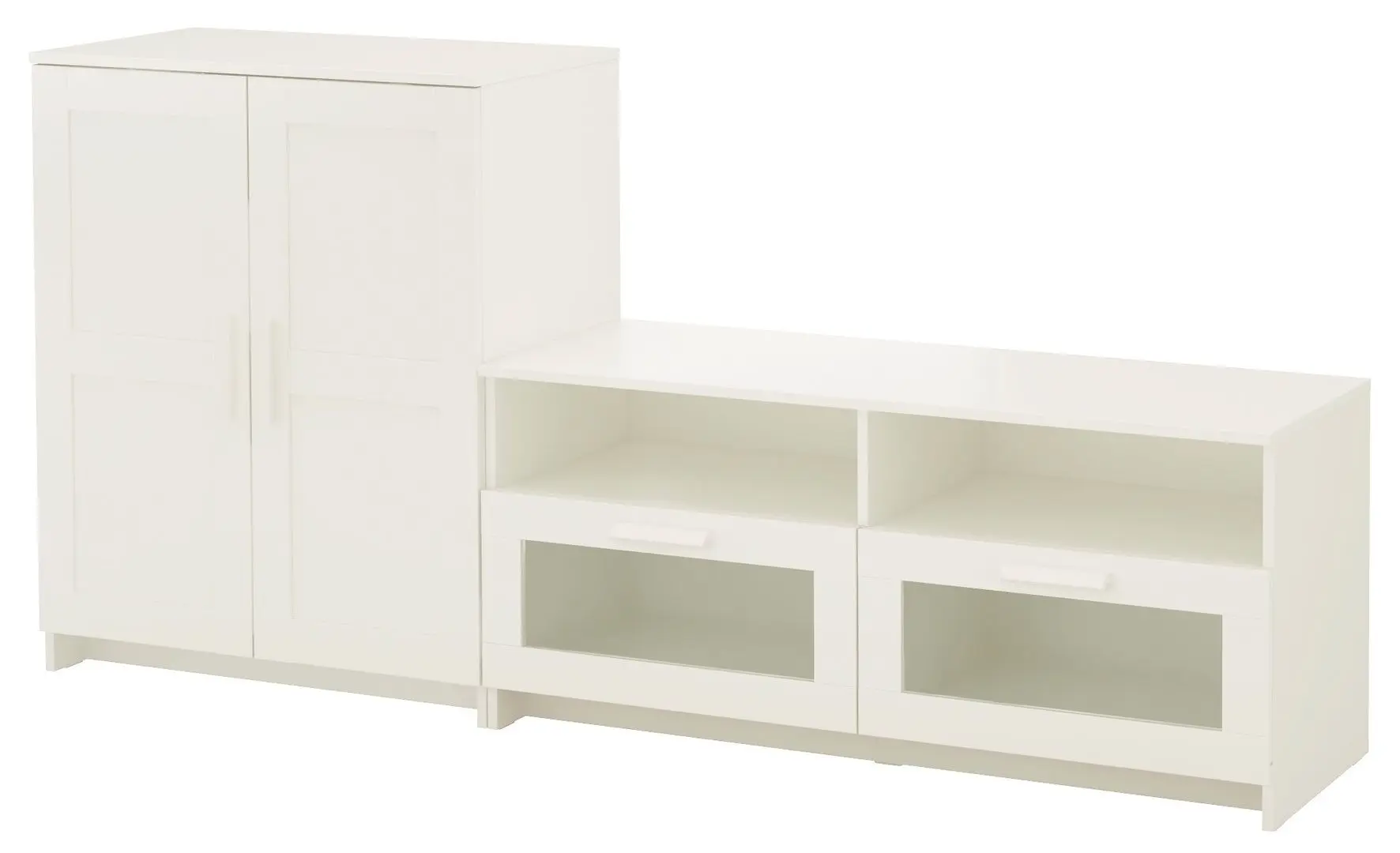 Living Ikea Brimnes 200x41x95 (Alb)