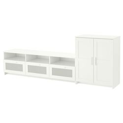 Tumba pentru TV Ikea Brimnes 258x41x95 (Alb) Thumb