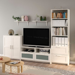 Гостиная Ikea Brimnes/Bergshult 258x41x190 (Белый)