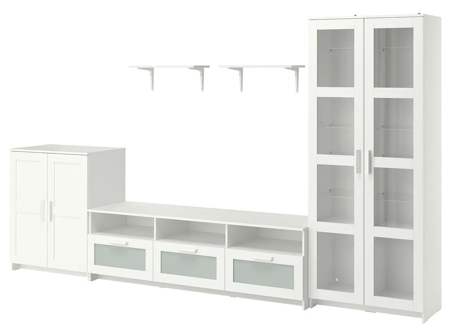 Living Ikea Brimnes/Burhult 338x41x190 (Alb)