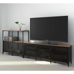 Tumba pentru TV Ikea Fjallbo 250x36x95 (Negru)