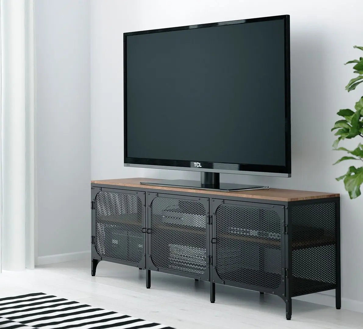 Tumba pentru TV Ikea Fjallbo 150x36x54 (Negru)