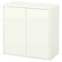 Dulap Ikea Eket cu 2 usi/1 polita 70x35x70 (Alb) Thumb