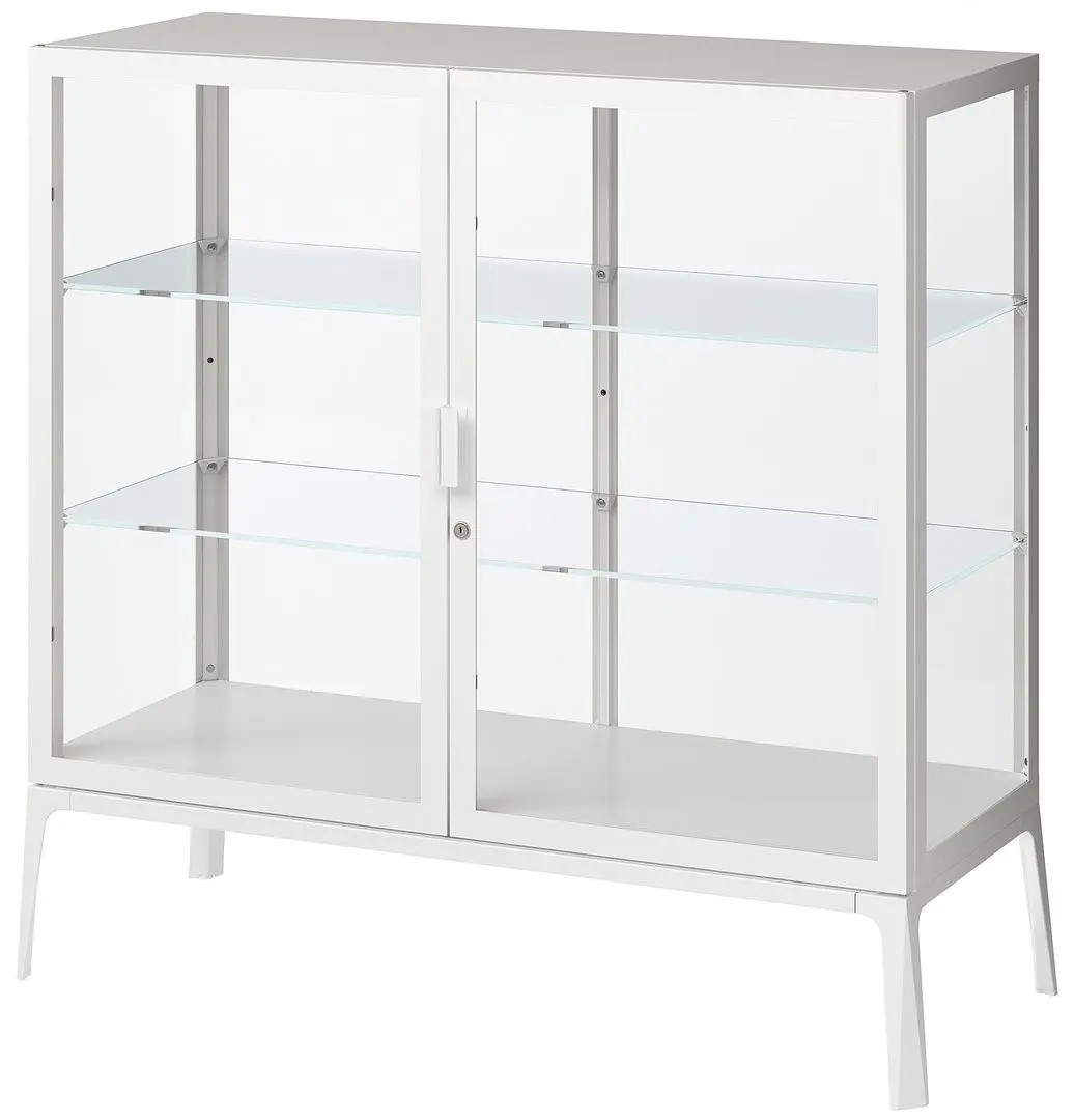 Vitrina Ikea Milsbo 101x100 (Alb)