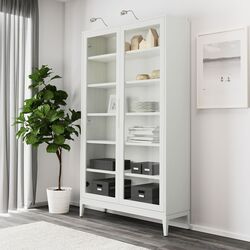 Витрина Ikea Regissor 118x203 (Белый)